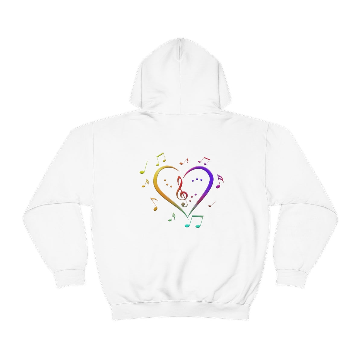 Unisex Heavy Blend™ Hooded Sweatshirt - Love of Music
