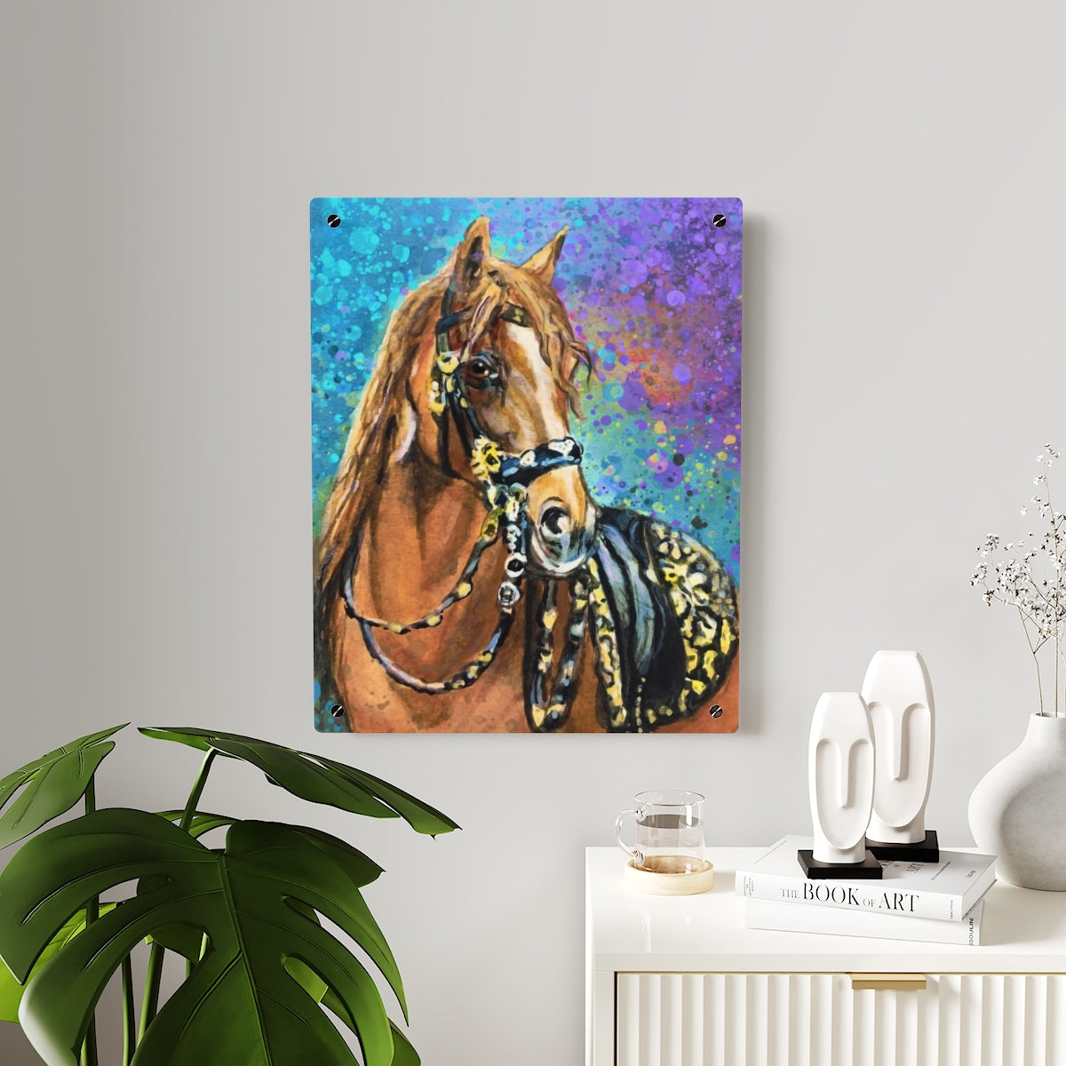 Acrylic Wall Art Panel - Morgan Horse