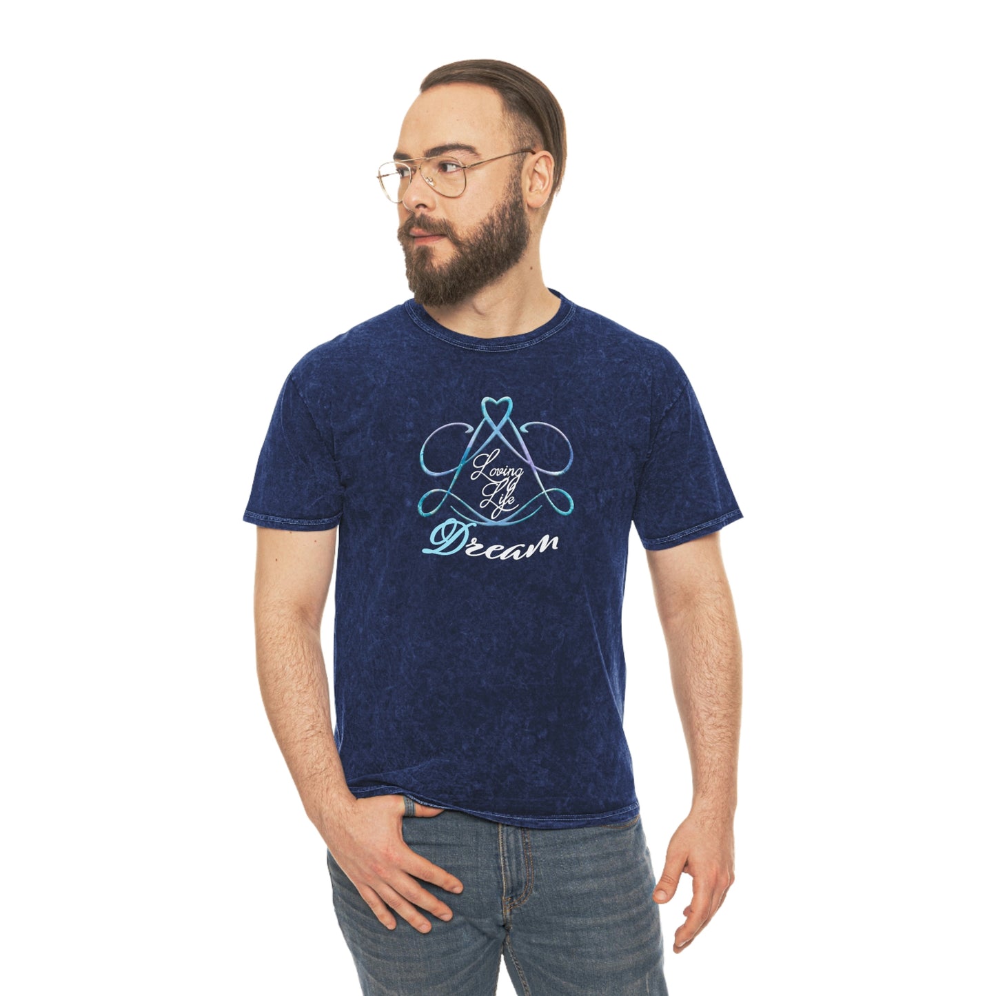 Unisex Mineral Wash T-Shirt - LL/Dream