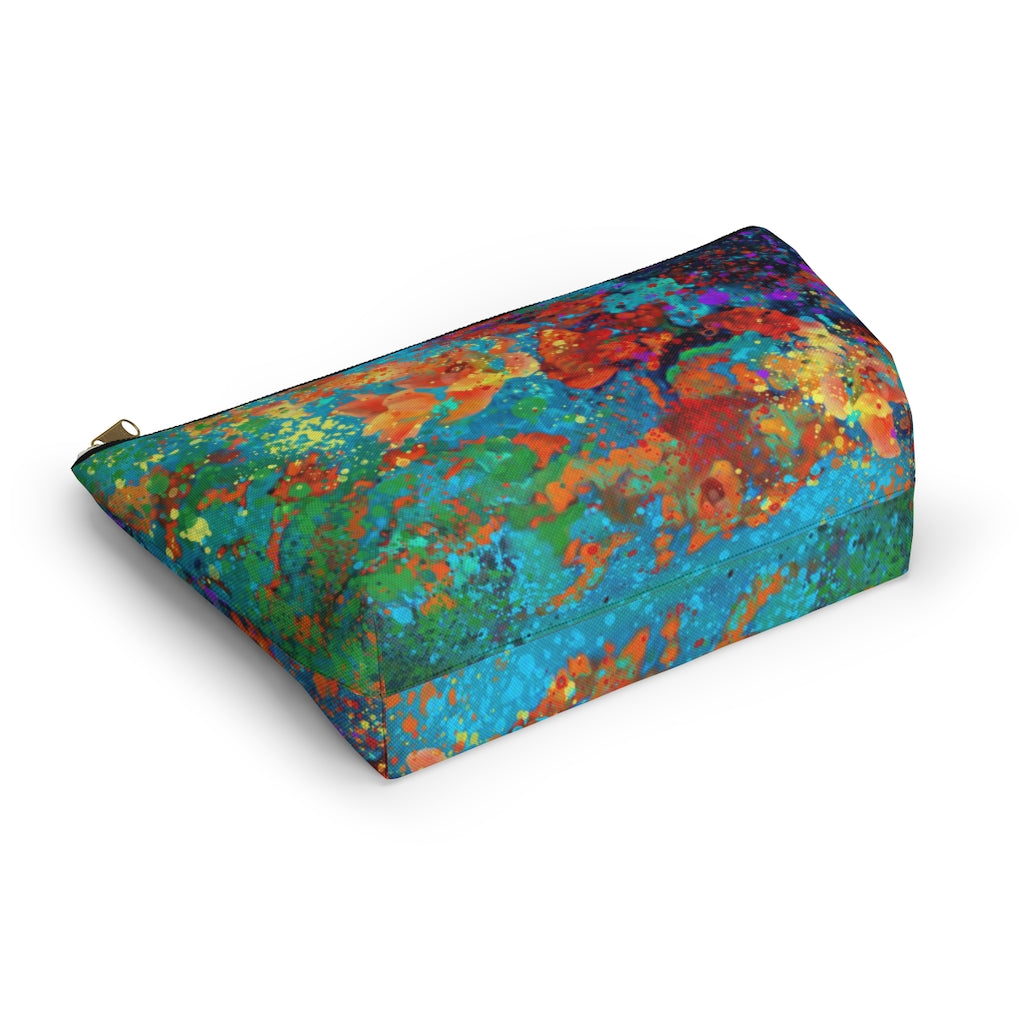 Accessory Pouch w T-bottom - Wild Nature