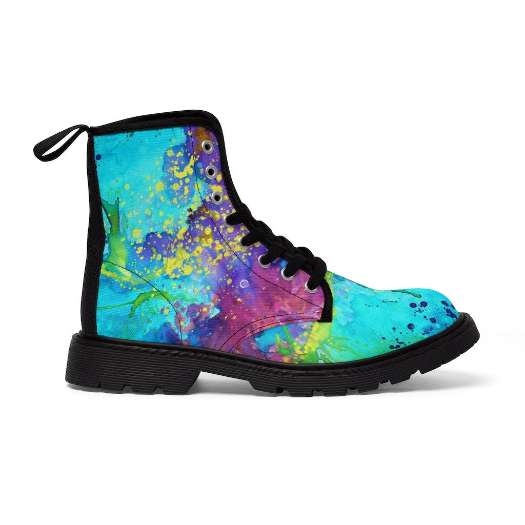 Women's Canvas Boots - Turbulence