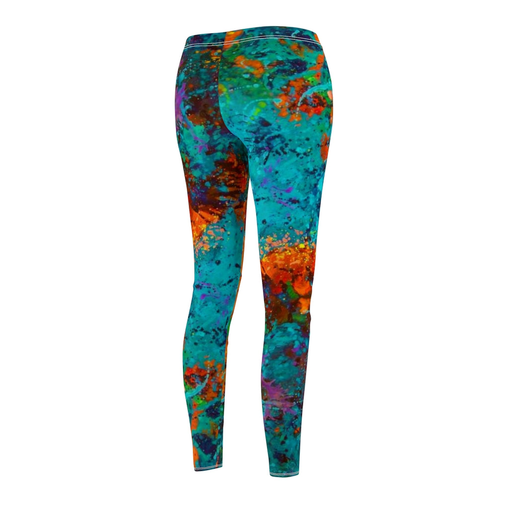 Sport & Casual Leggings - Nature Burst