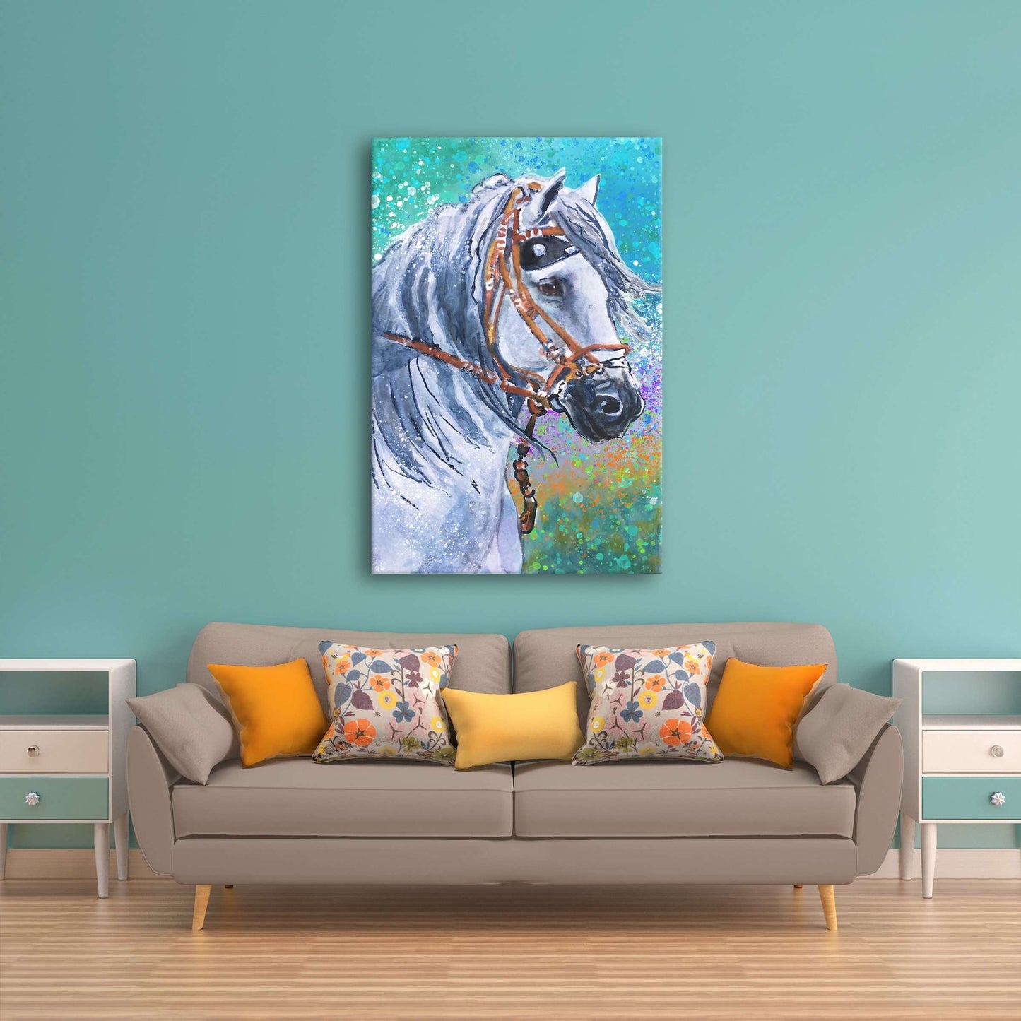 Azteca - Horse Portrait