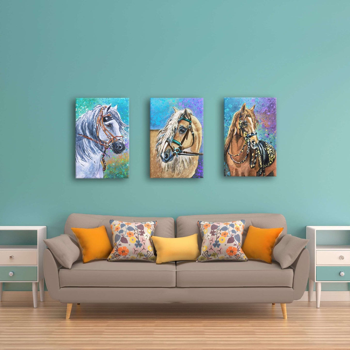 Azteca - Horse Portrait