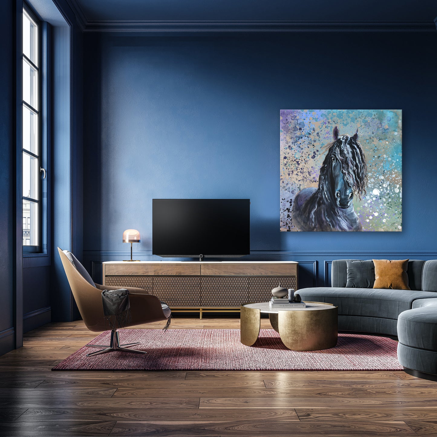 Frisian Portrait - Horse Breed Series