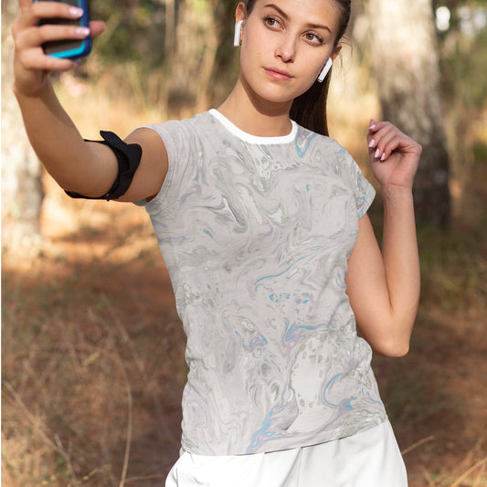 Unisex Soft Tee - Life's Mystery -Gray/Pastel