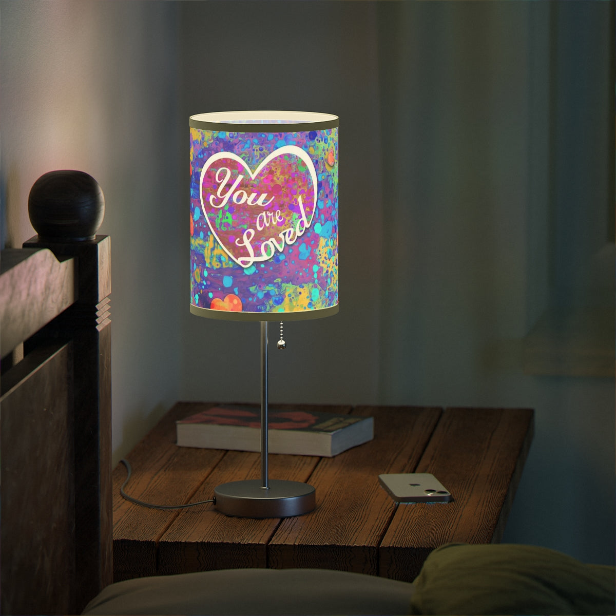 Lamp on a Stand, US|CA plug - You are Loved