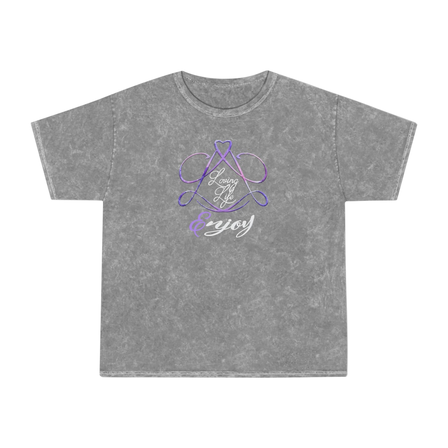 Unisex Mineral Wash T-Shirt - LL/Enjoy
