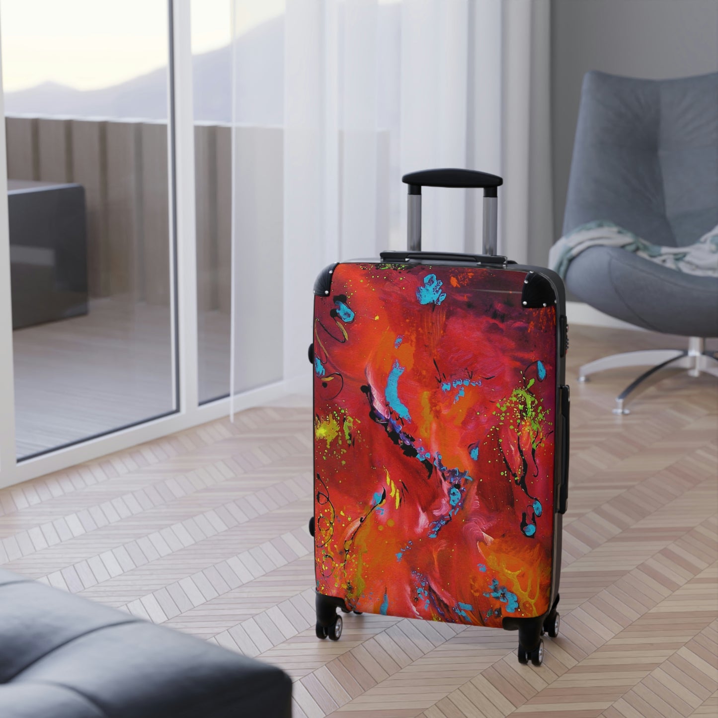 Hard Shell Suitcases - Phoenix Rising