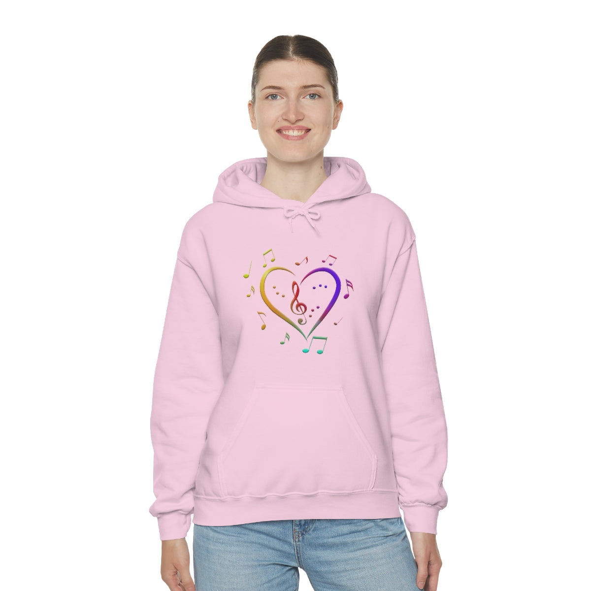Unisex Heavy Blend™ Hooded Sweatshirt - Love of Music