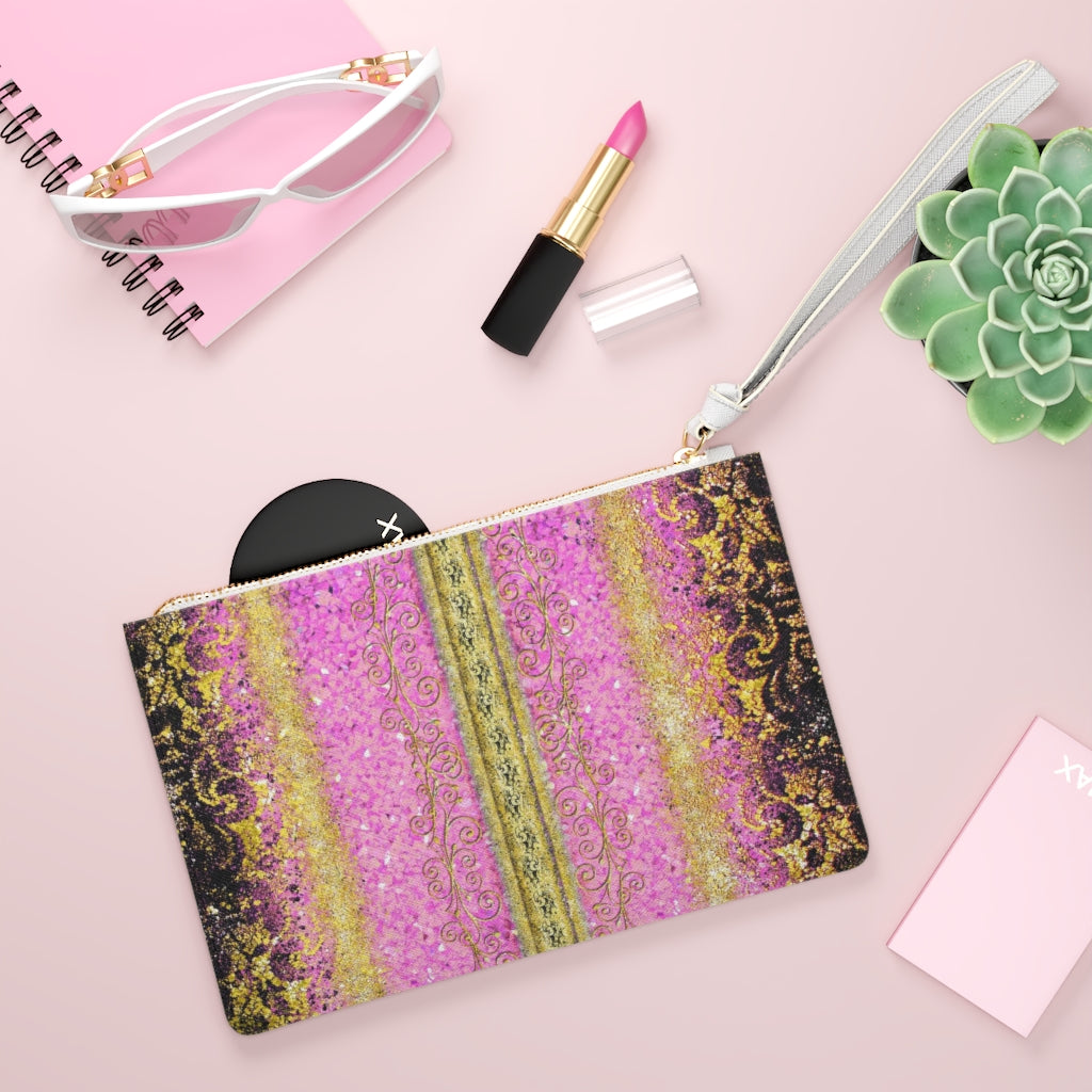 Clutch Bag - Royal Pink