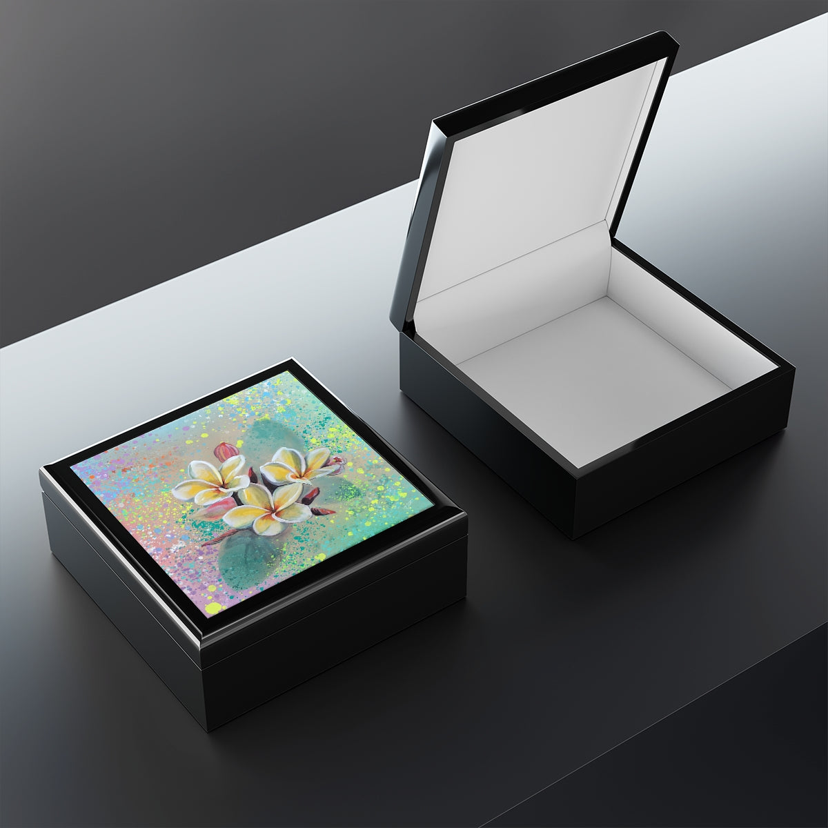 Jewelry Box - Plumeria