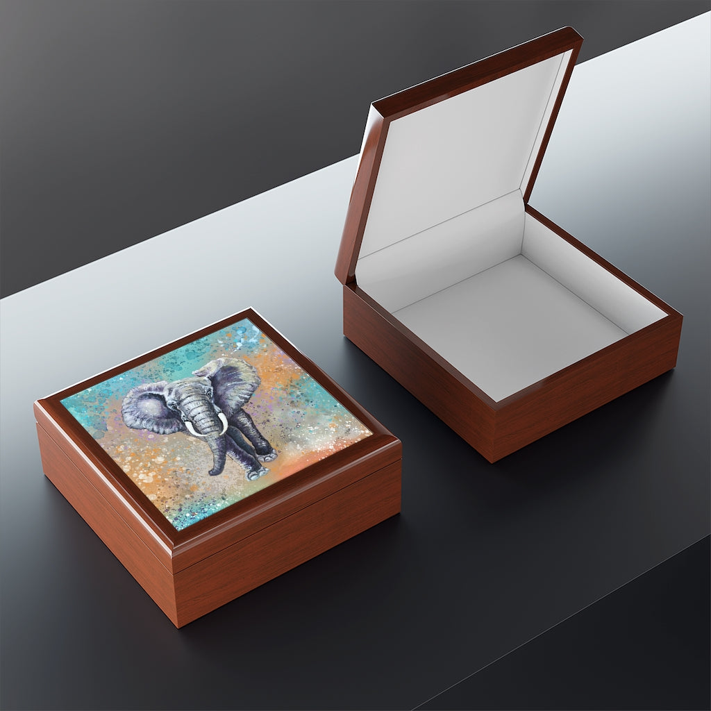 Jewelry Box - African Elephant