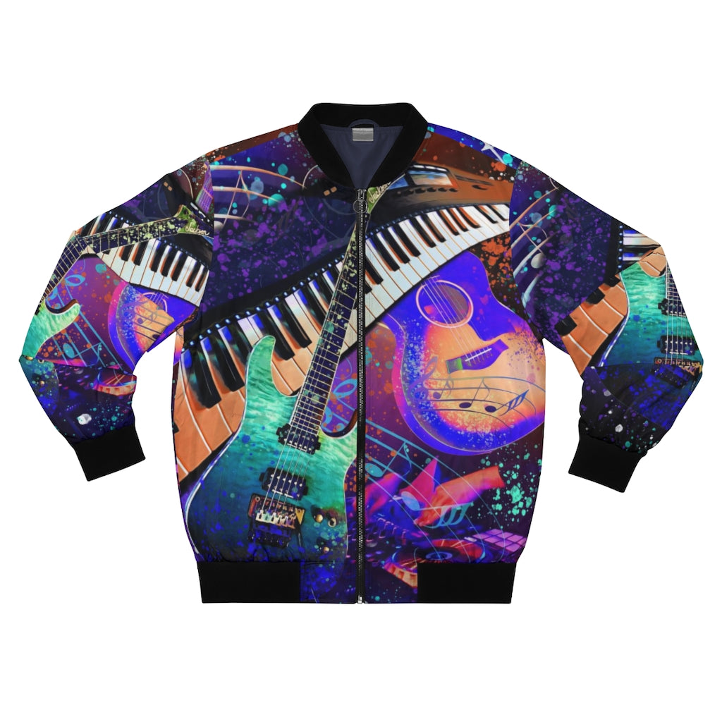 Unisex Bomber Jacket - Music 1