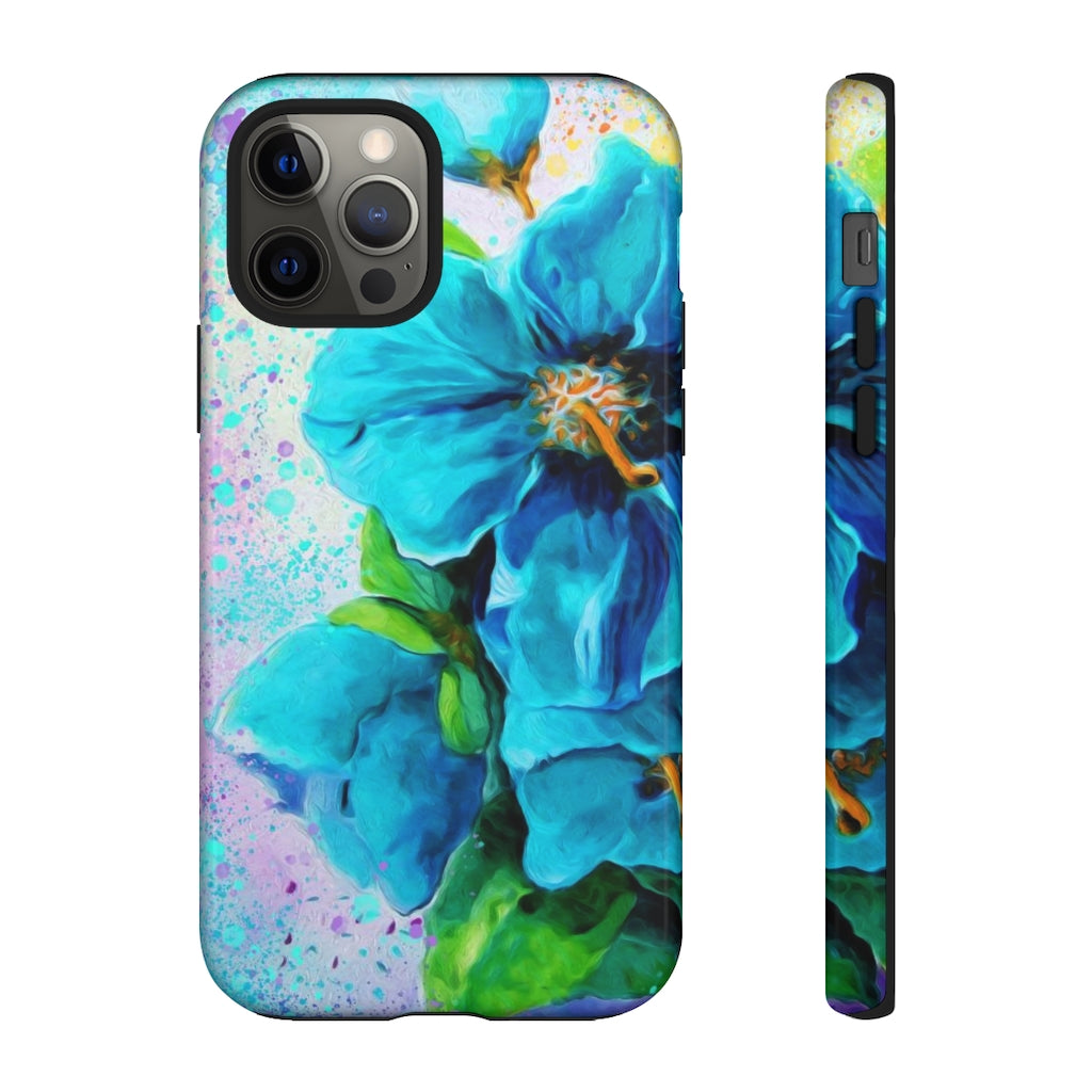 Tough Cases - Blue Hibiscus Heaven
