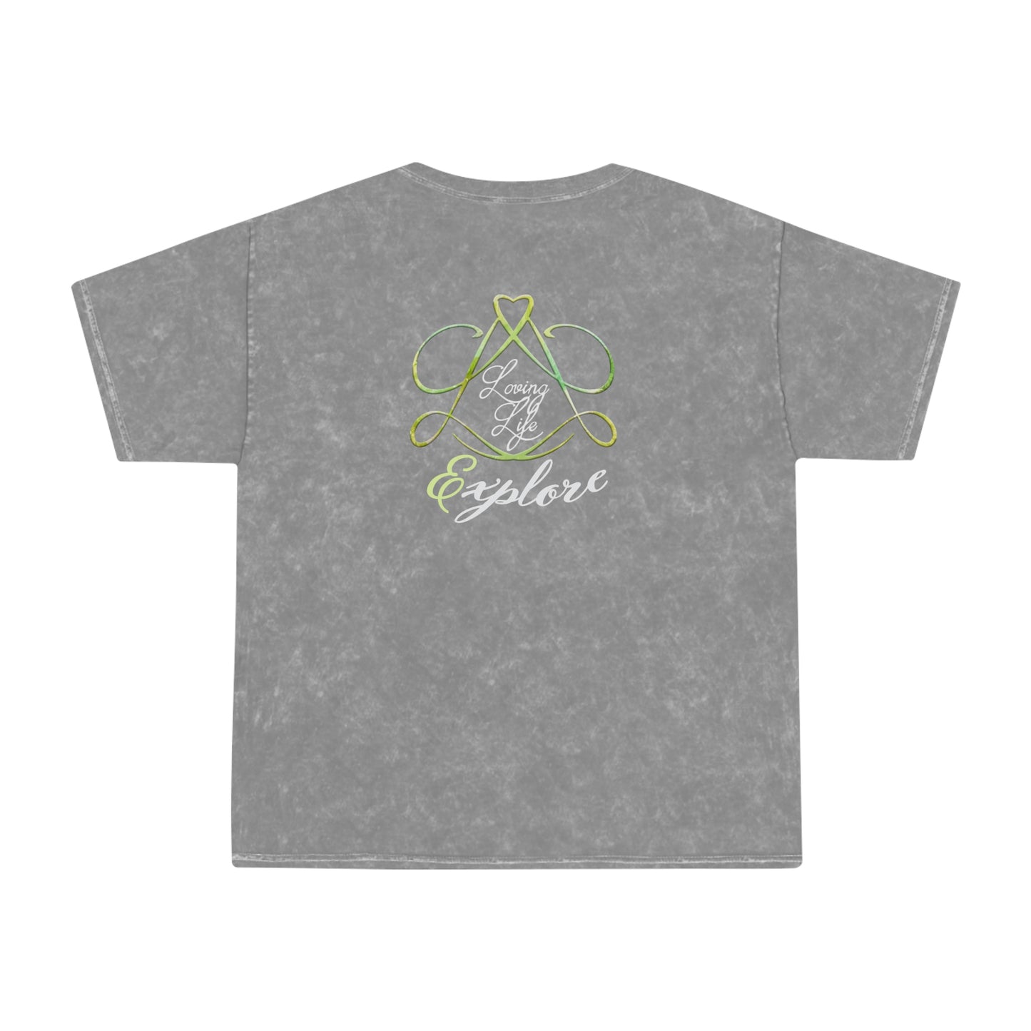 Unisex Mineral Wash T-Shirt - LL/Explore