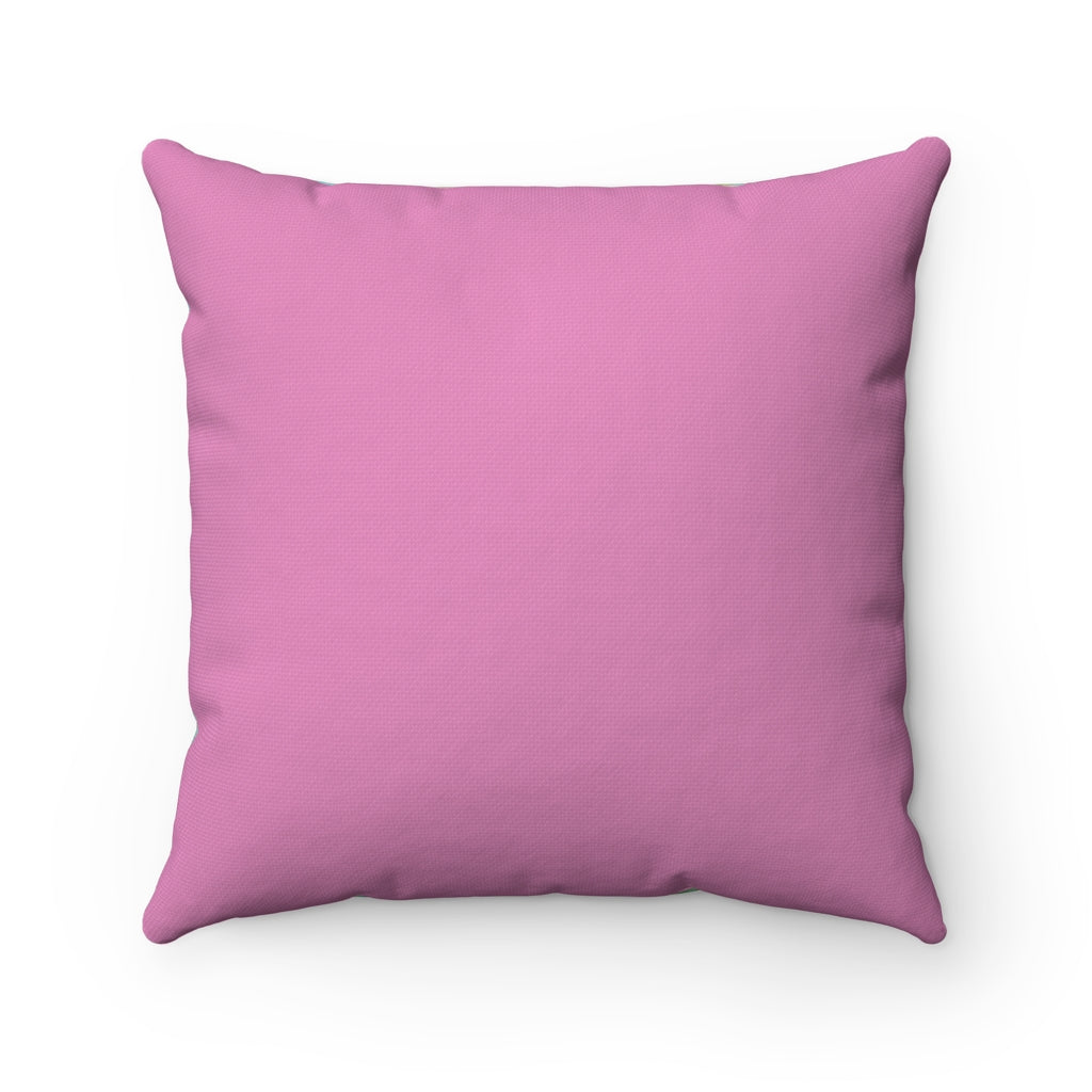 Square Pillow - Pink Orchid