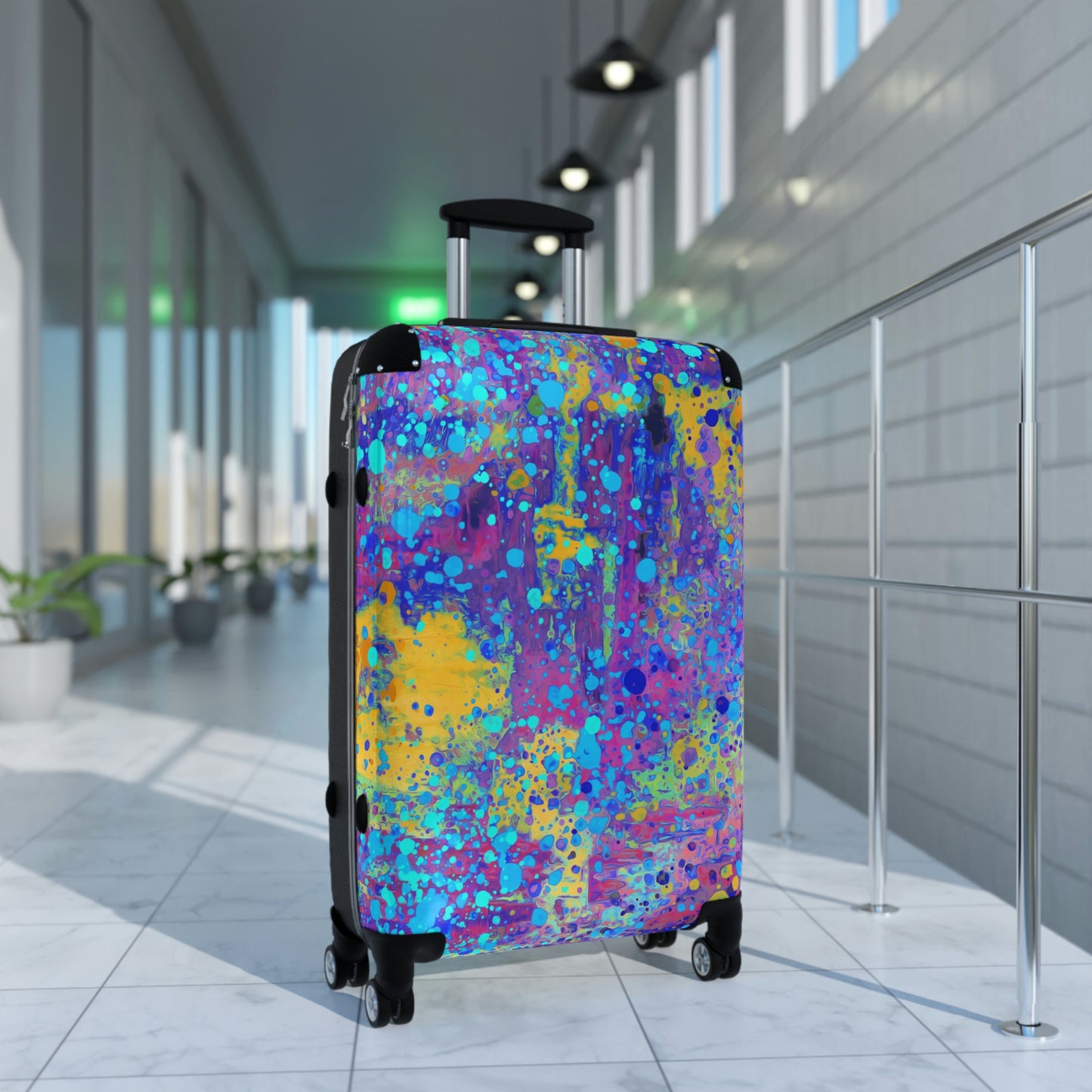 Hard Shell Suitcases - Happy Splash