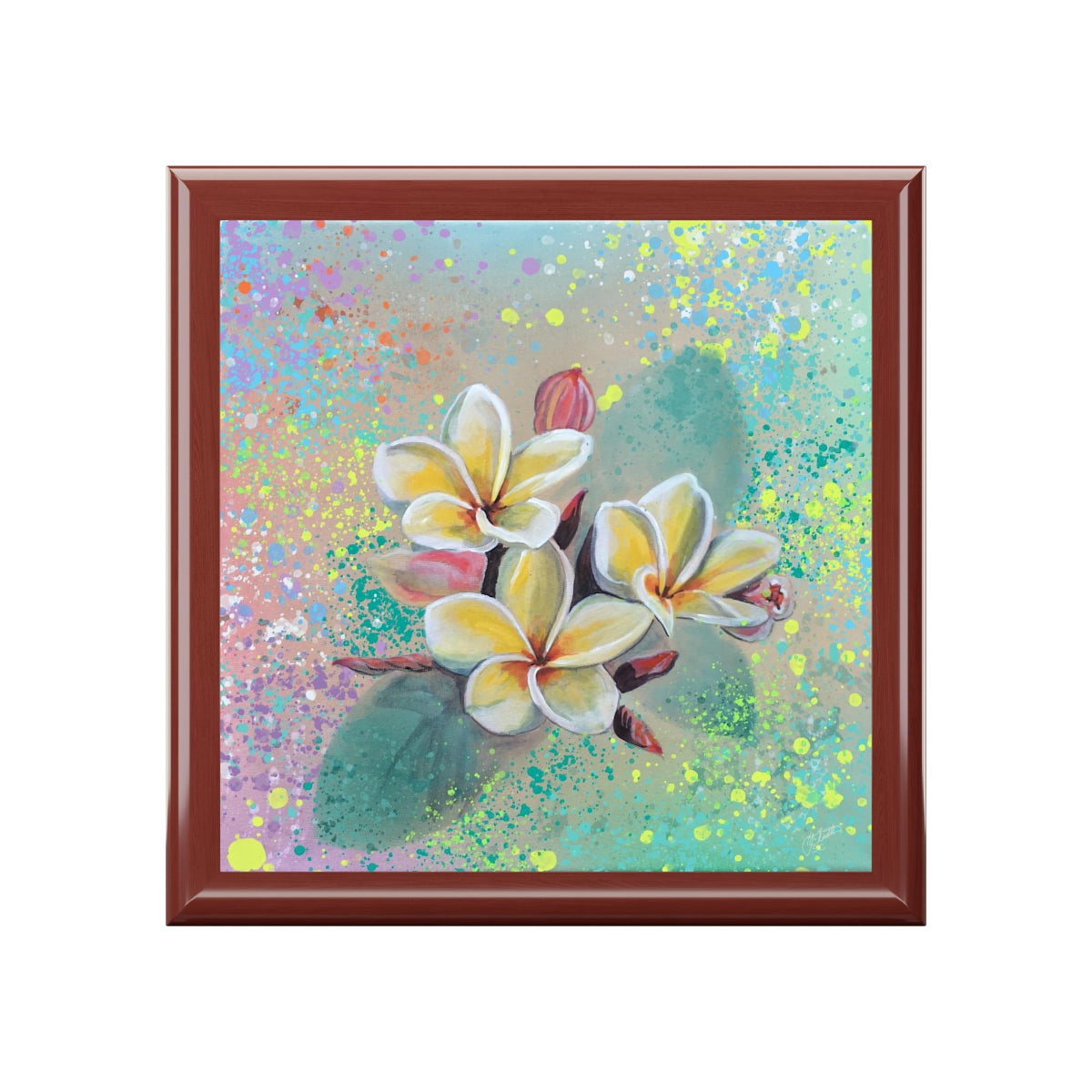 Jewelry Box - Plumeria