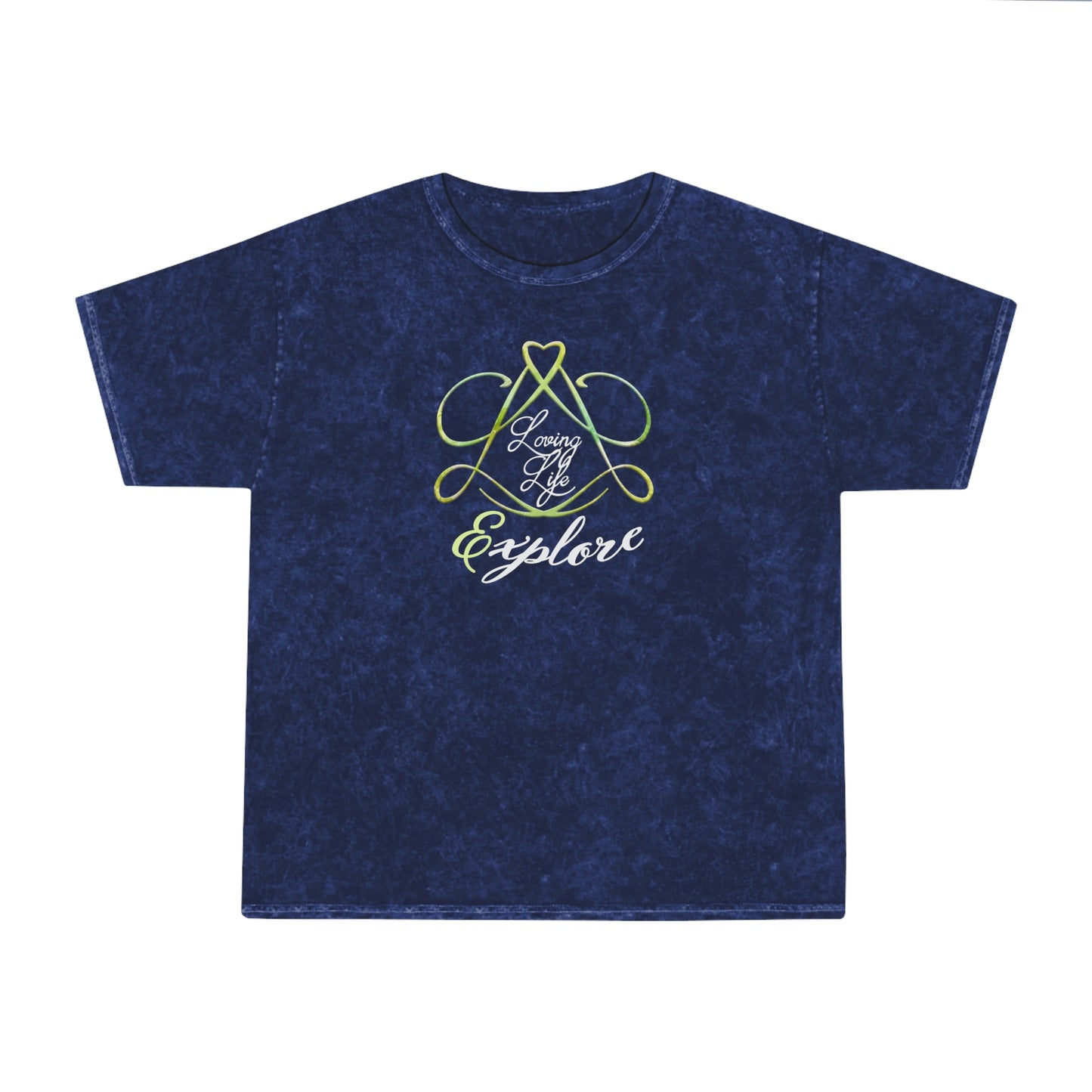 Unisex Mineral Wash T-Shirt - LL/Explore