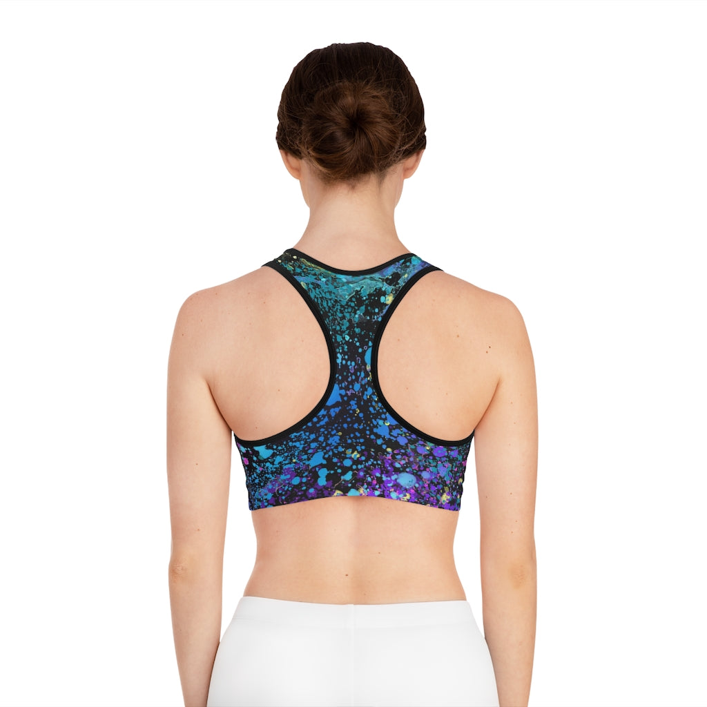 Sports Bra - Colorful Universe