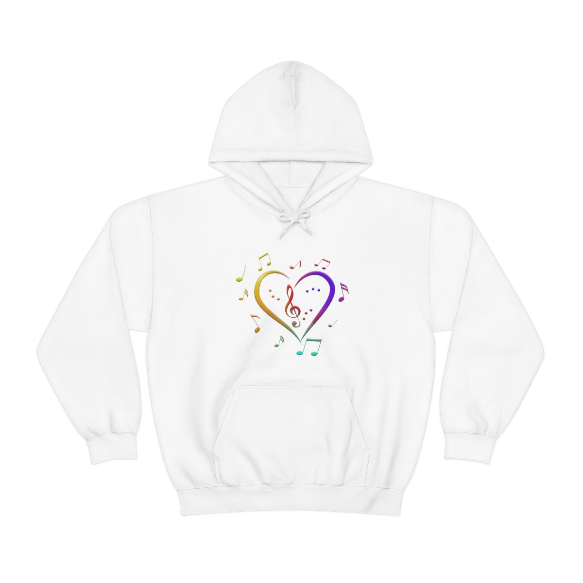 Unisex Heavy Blend™ Hooded Sweatshirt - Love of Music