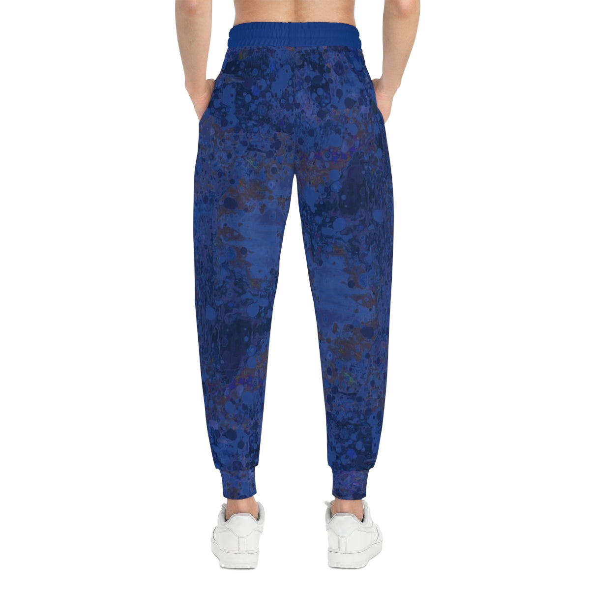 Athletic Joggers - Happy Splash-Dark Blue