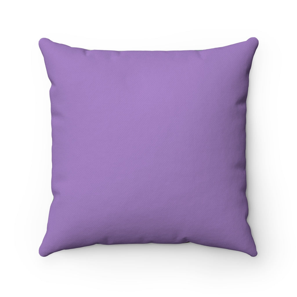 Square Pillow - White Orchid