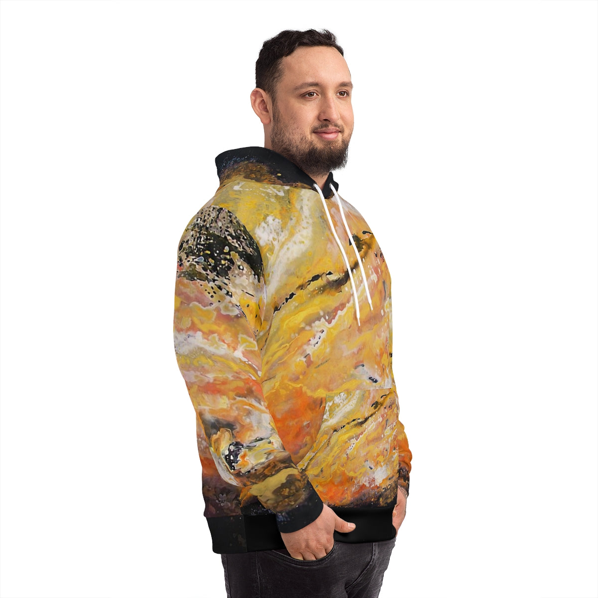 Fashion Hoodie - Golden Path