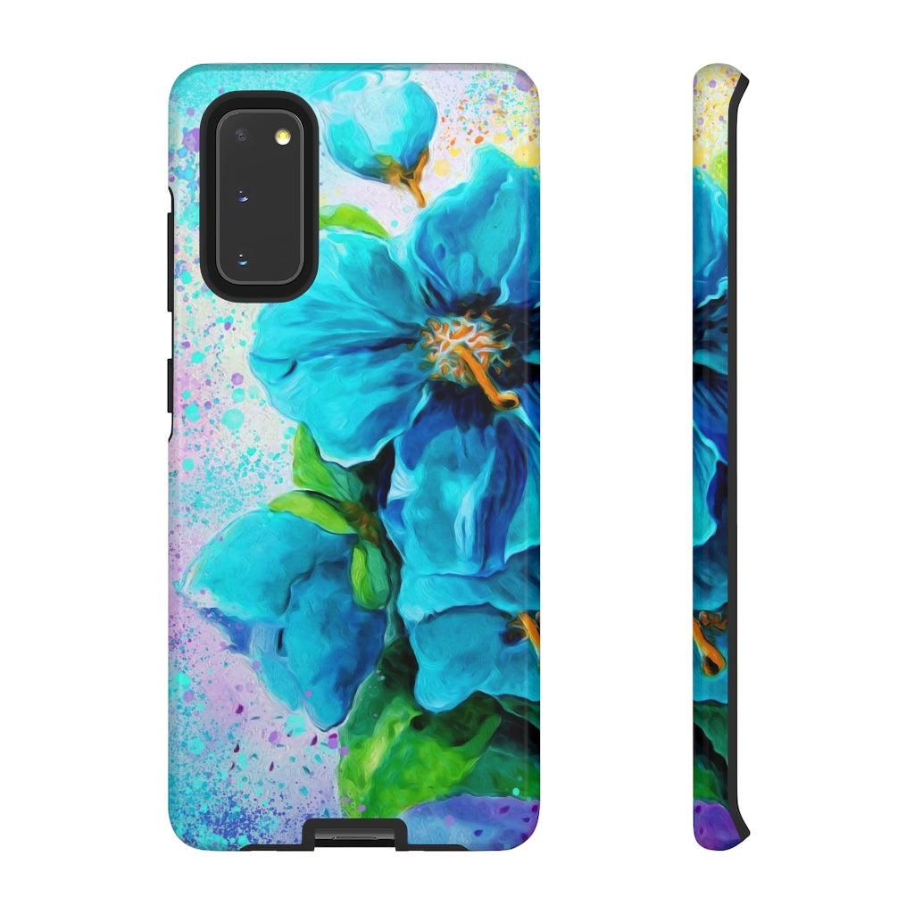 Tough Cases - Blue Hibiscus Heaven