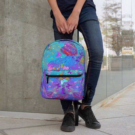 Backpack - Hearts & Butterflies