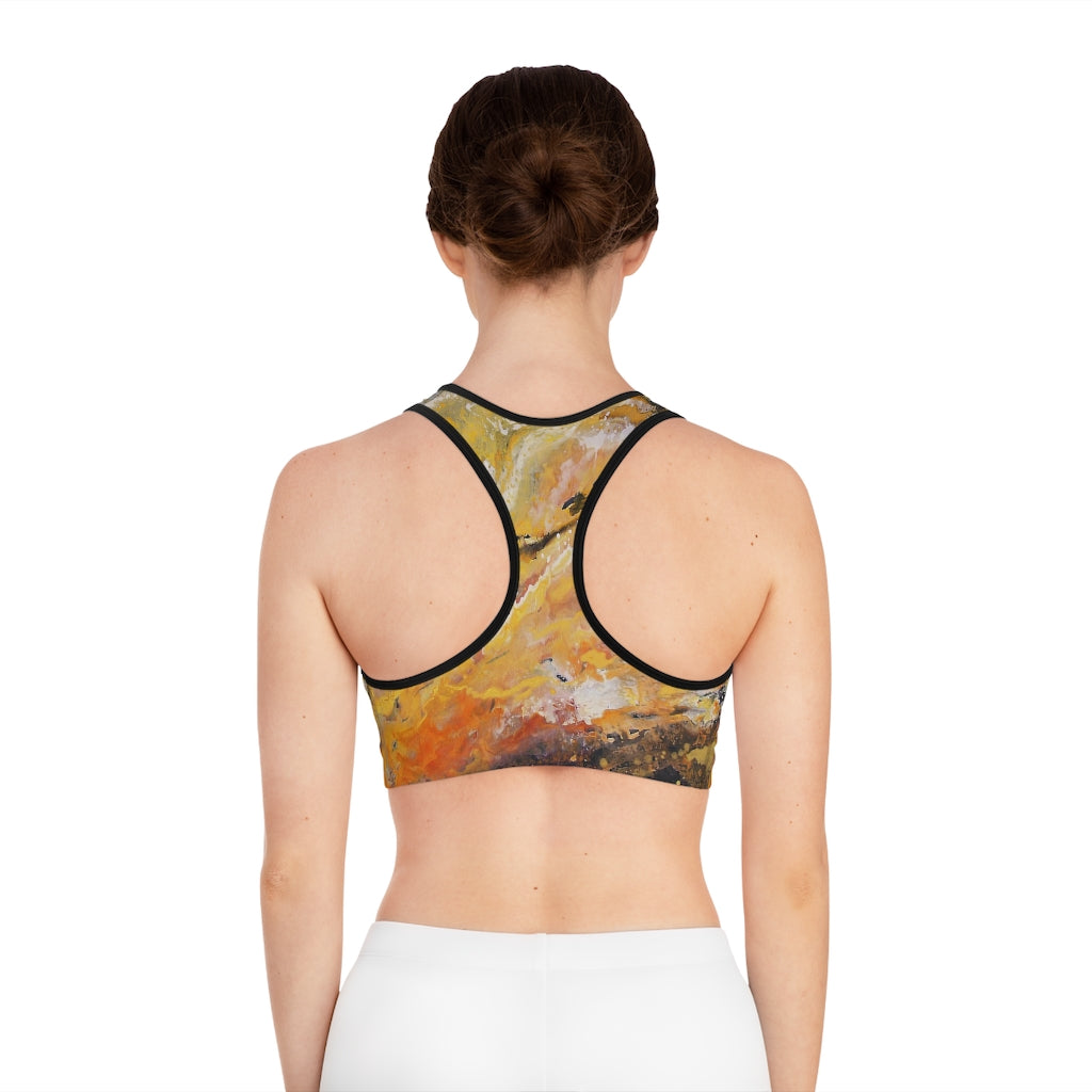 Sports Bra - Golden Path
