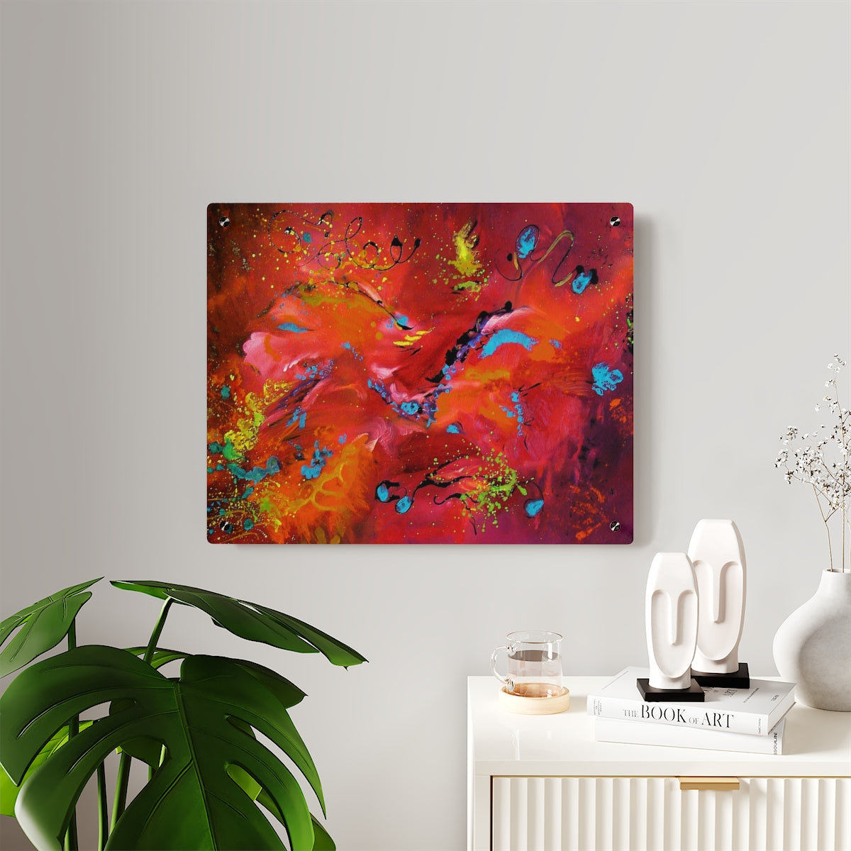 Acrylic Wall Art Panel - Phoenix Rising
