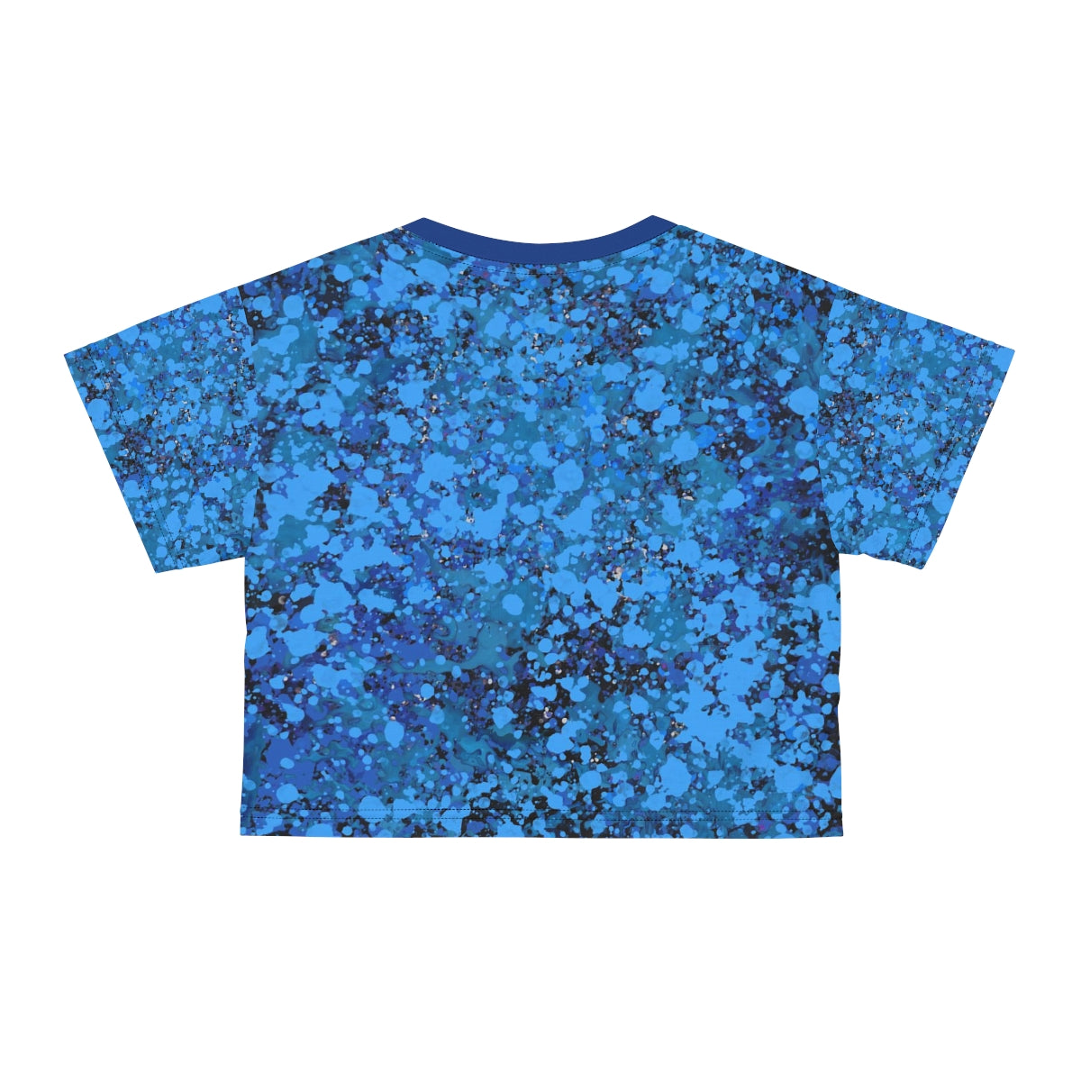 Crop Tee - Blue Ocean