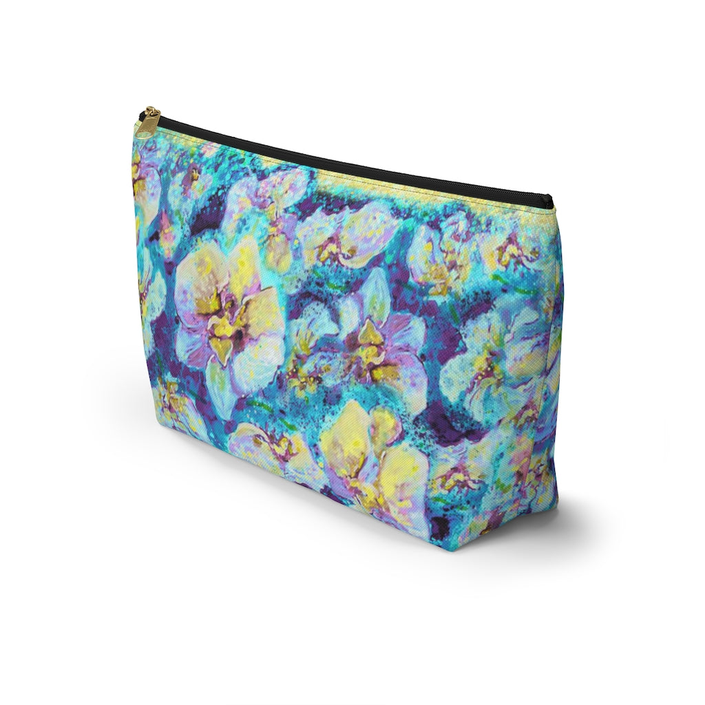Accessory Pouch w T-bottom - Jungle Beauty