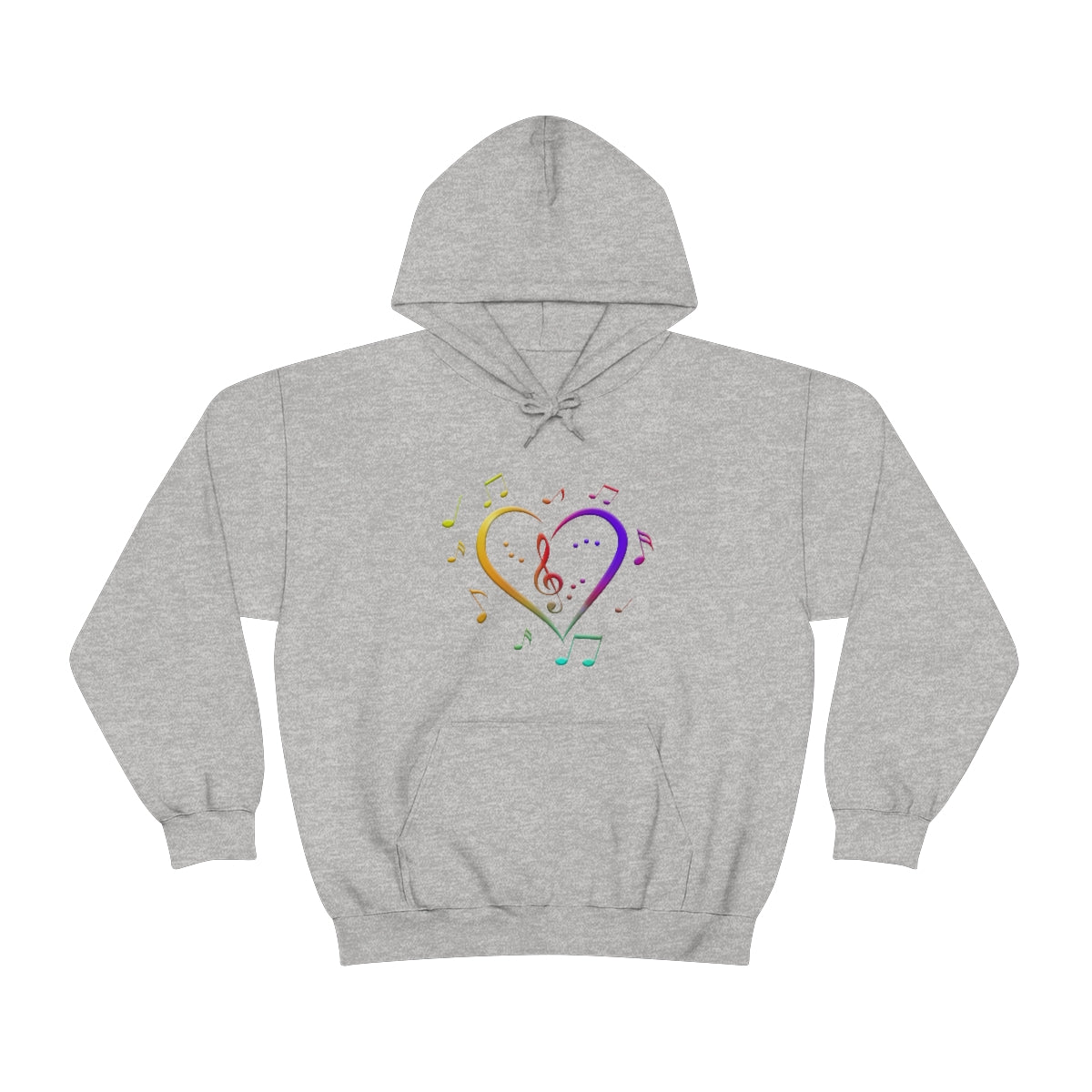 Unisex Heavy Blend™ Hooded Sweatshirt - Love of Music