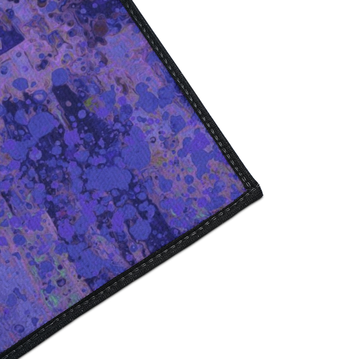 Heavy Duty Floor Mat - Happy Splash - Dark Purple