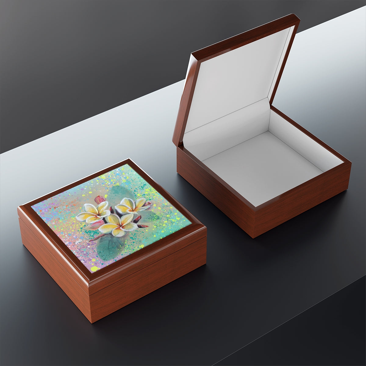 Jewelry Box - Plumeria