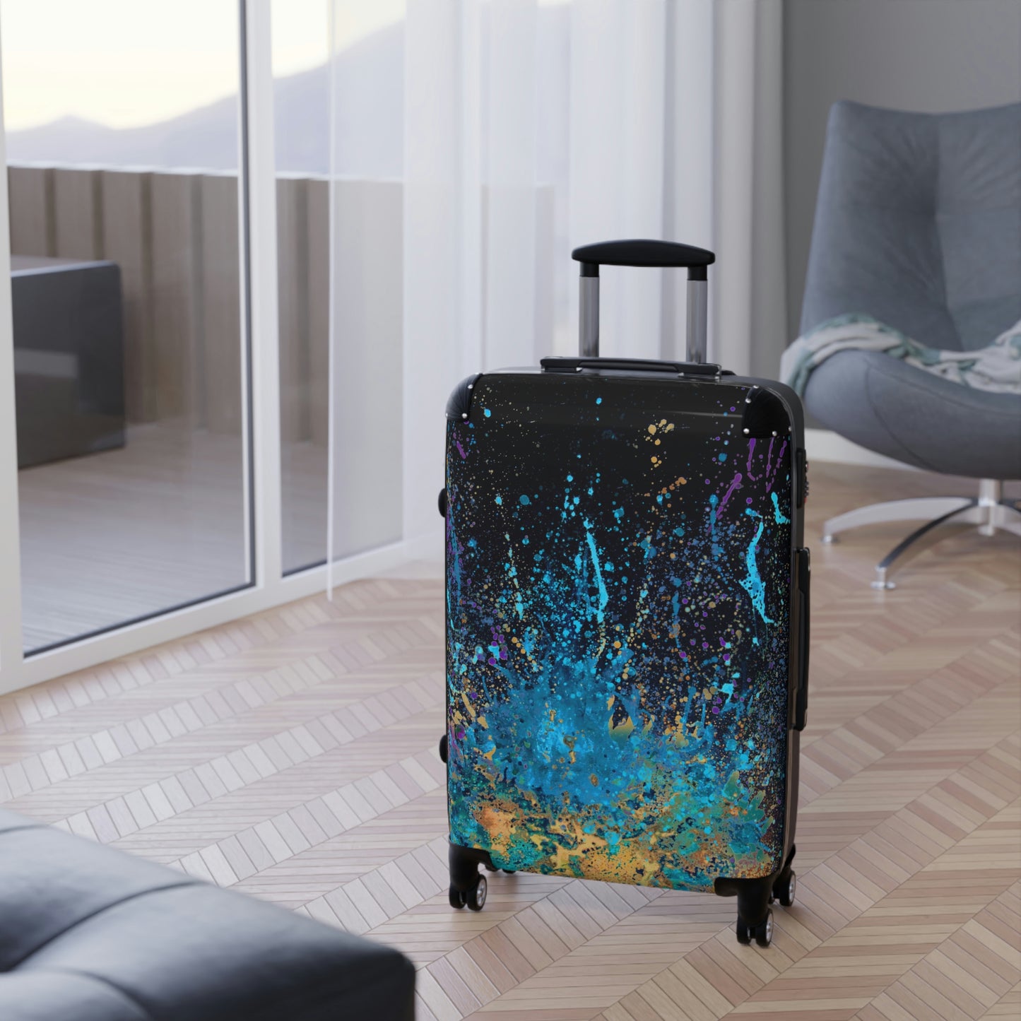 Hard Shell Suitcases - Splashed!