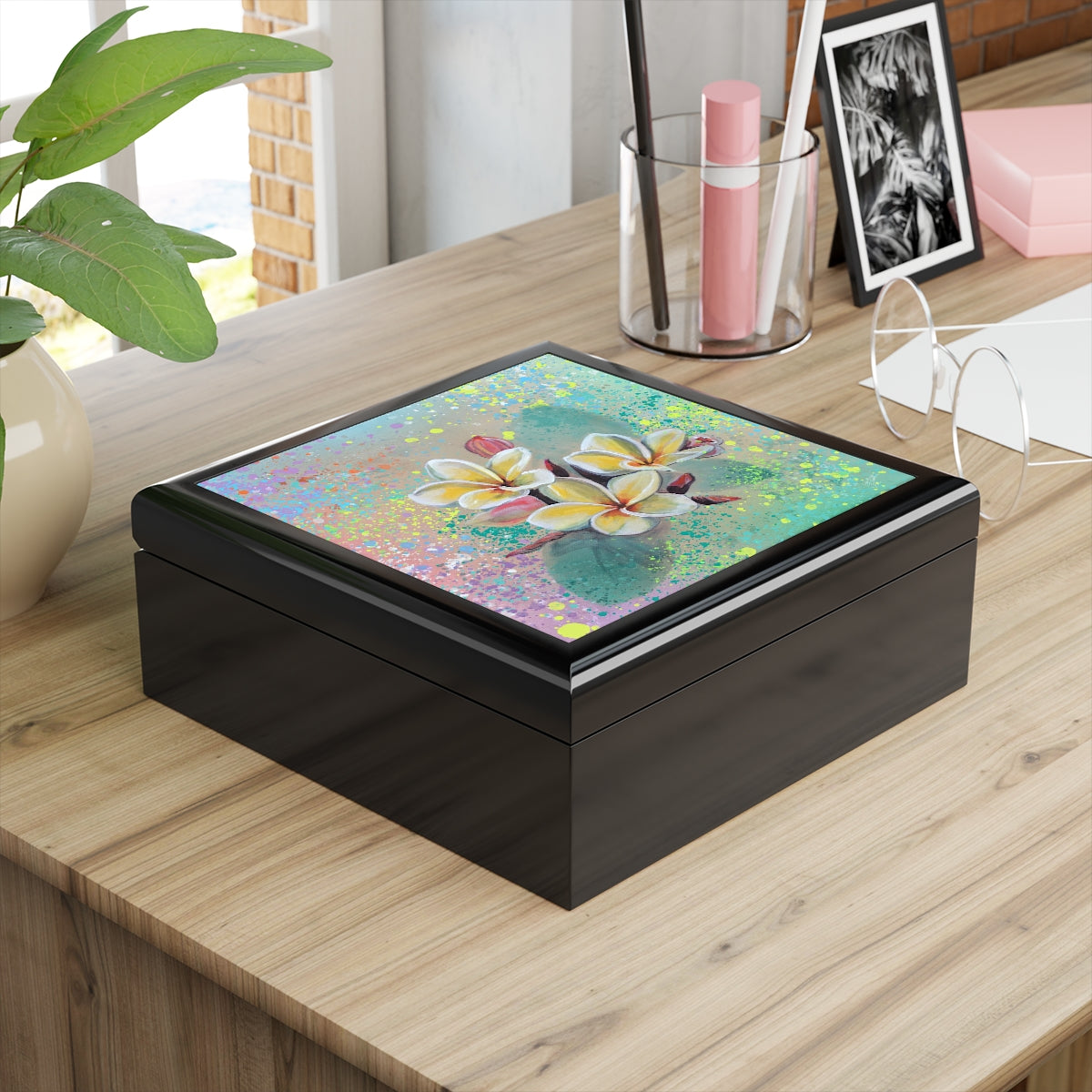 Jewelry Box - Plumeria