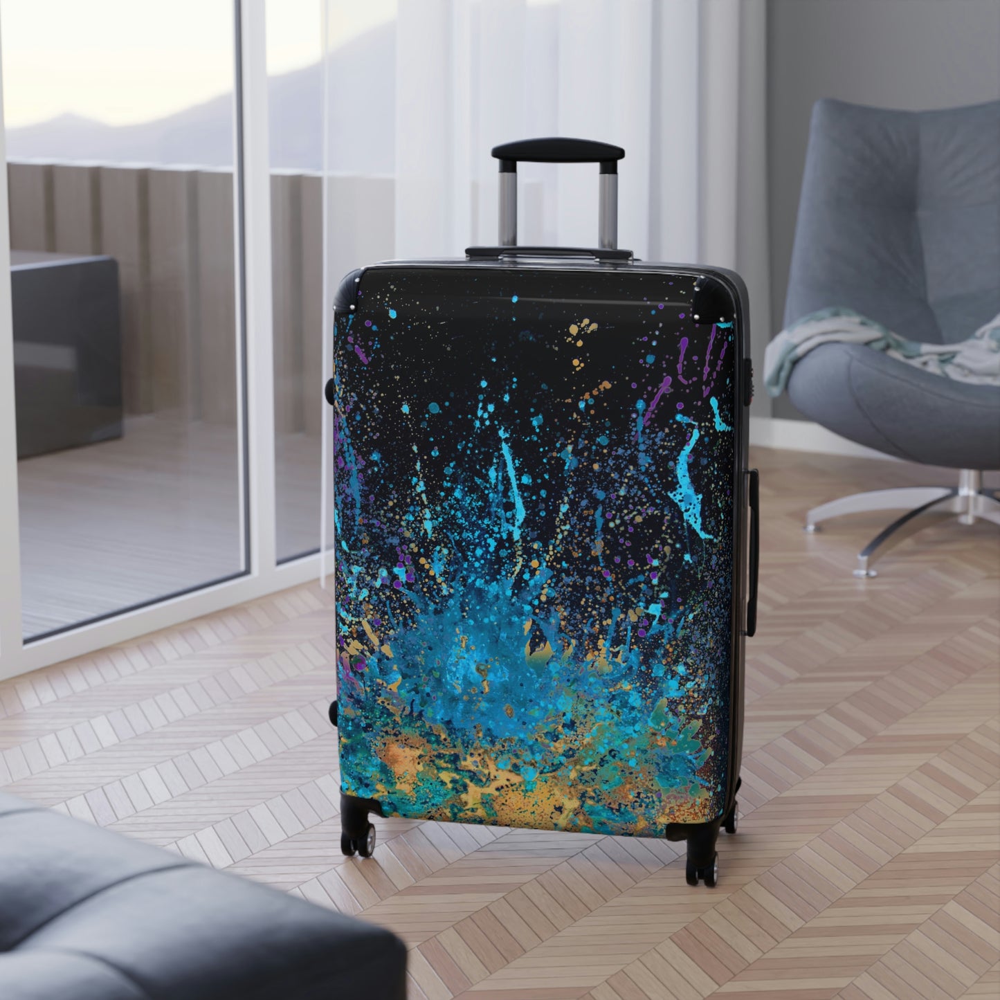 Hard Shell Suitcases - Splashed!