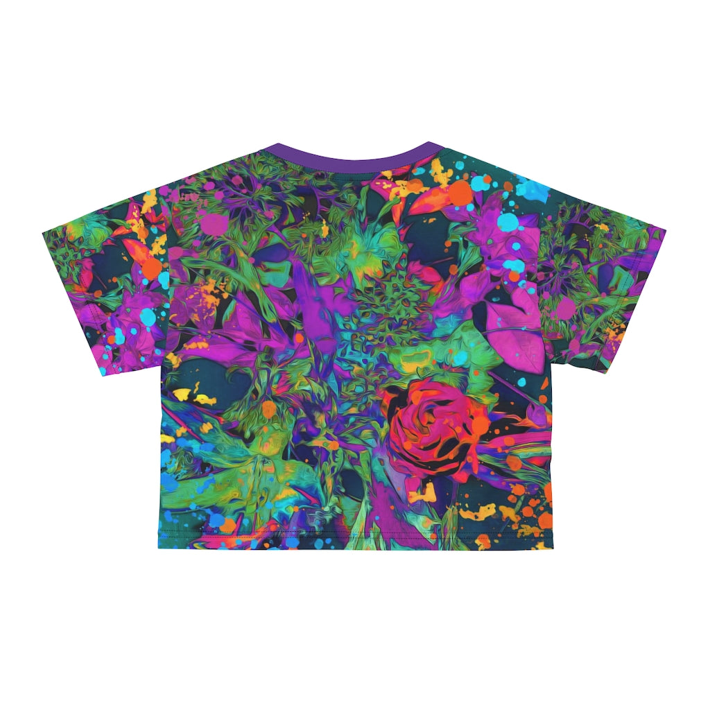 Crop Tee - Bouquet