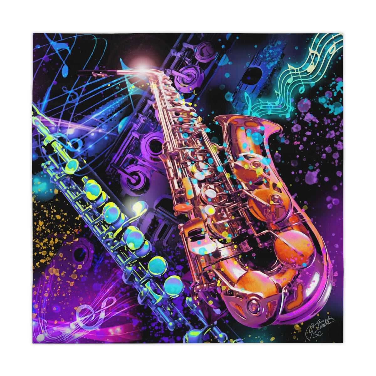 Table Cloth - Music 2