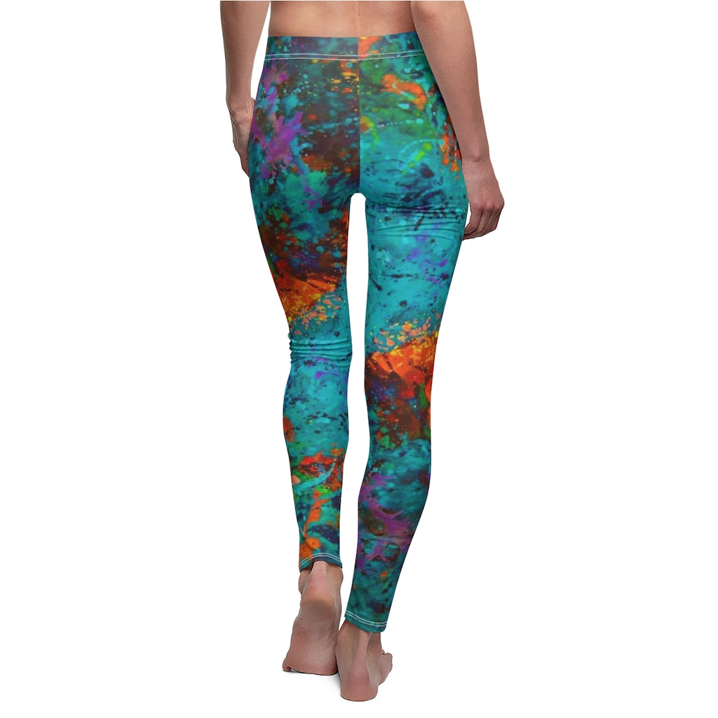 Sport & Casual Leggings - Nature Burst