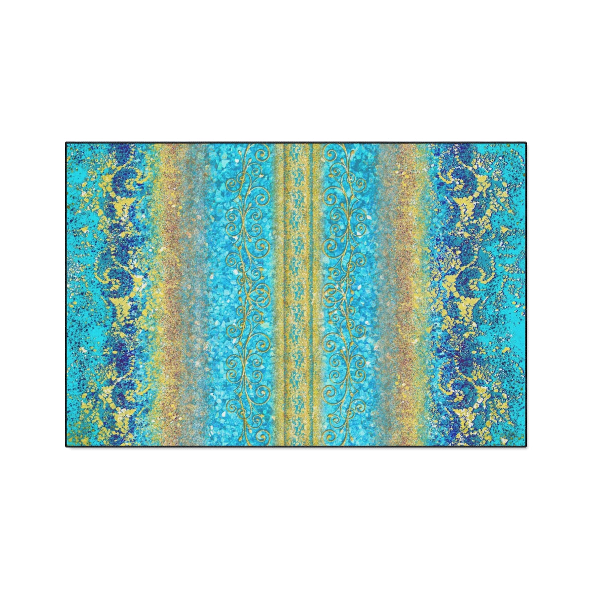 Heavy Duty Floor Mat - Royal Turquoise