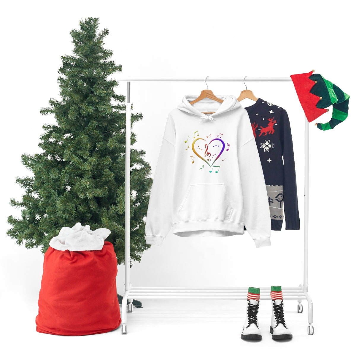Unisex Heavy Blend™ Hooded Sweatshirt - Love of Music