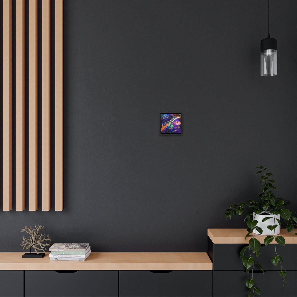 Framed Canvas - Music 2