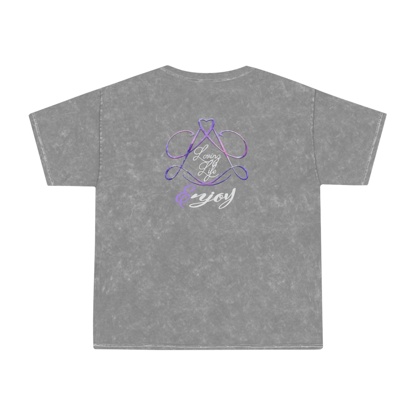 Unisex Mineral Wash T-Shirt - LL/Enjoy