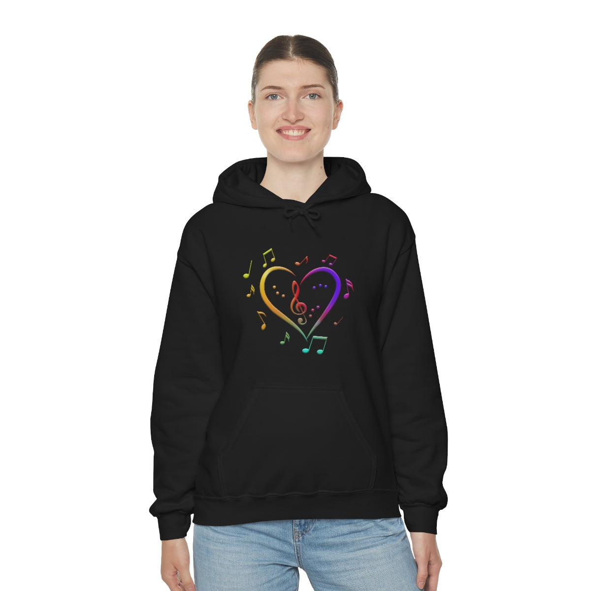 Unisex Heavy Blend™ Hooded Sweatshirt - Love of Music
