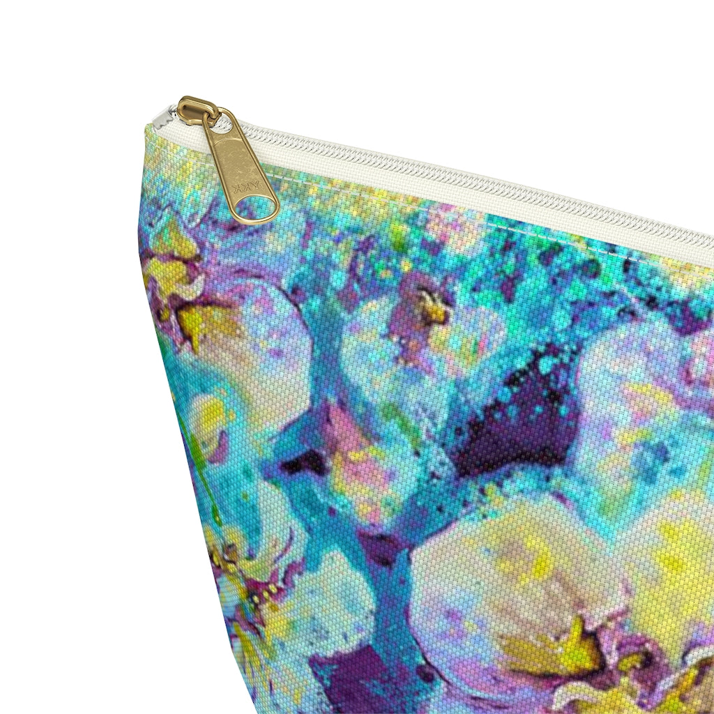 Accessory Pouch w T-bottom - Jungle Beauty